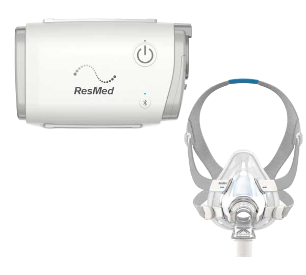 AirMini (ResMed), авто-СИПАП с рото-носовой маской F20 (ResMed)