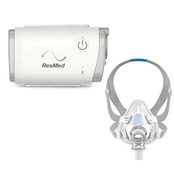 AirMini (ResMed), авто-СИПАП с рото-носовой маской F20 (ResMed)